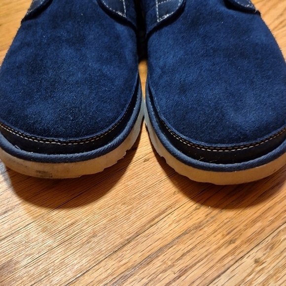 UGG Men\'s Sz. 12 Neumel Unlined Leather Chukka Boot In Dark Blue main image 4